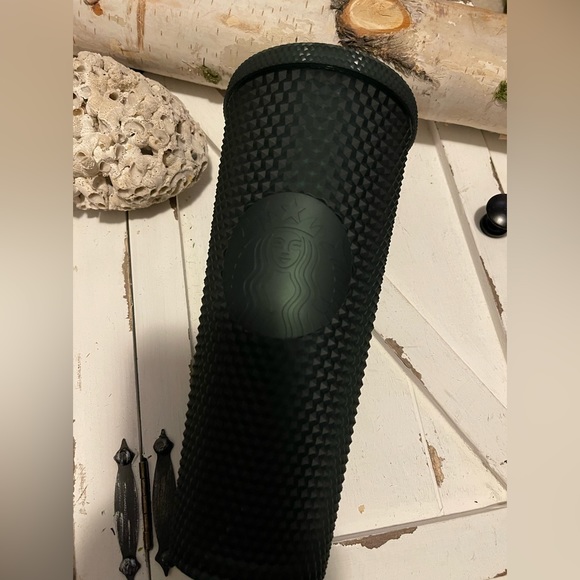 Starbucks Dark Green Studded Tumbler - Picture 2 of 8